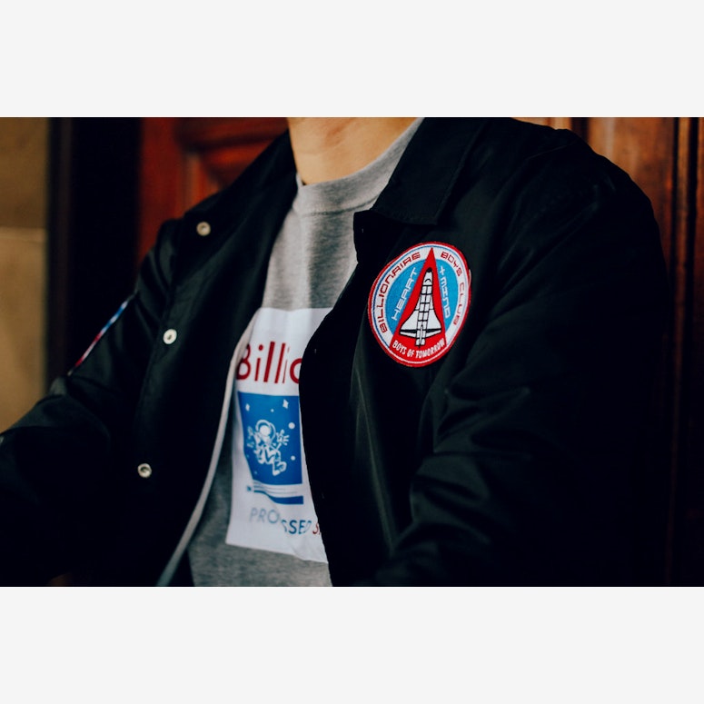 Bbc X Majestic Coach Jacket Black