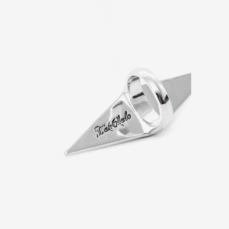 the Protector Ring Silver/black