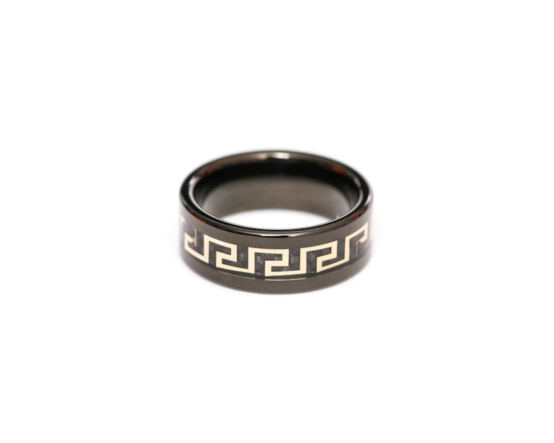 Patron Tungsteno Ring Black/gold