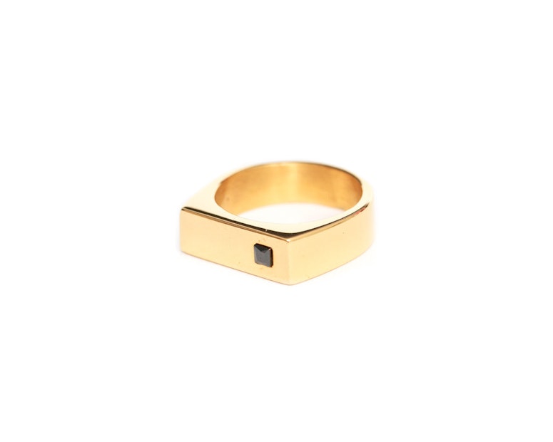 Cuadrado Ring Gold