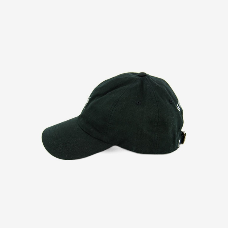 Classic H Curved Strapback Black/white