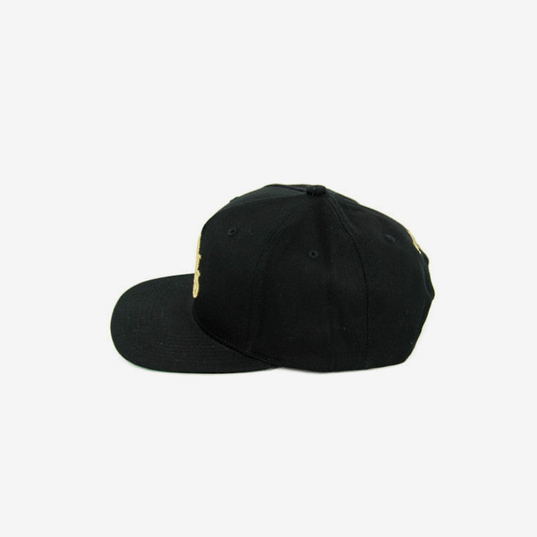 Serif Snapback Black