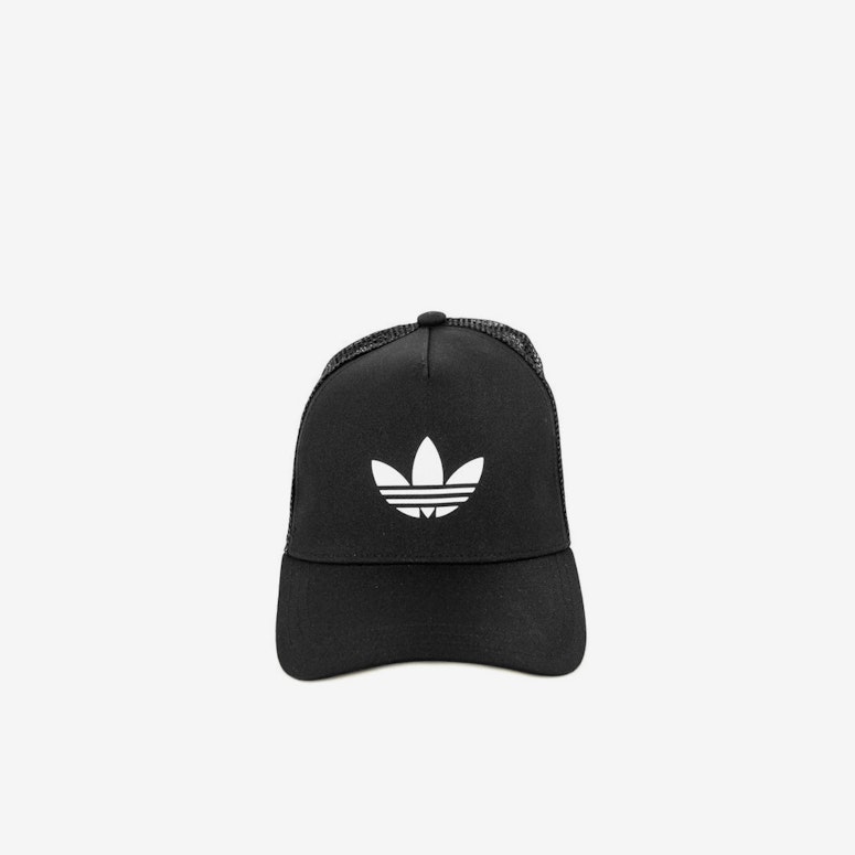 Women's Trefoil Trucker Black/white