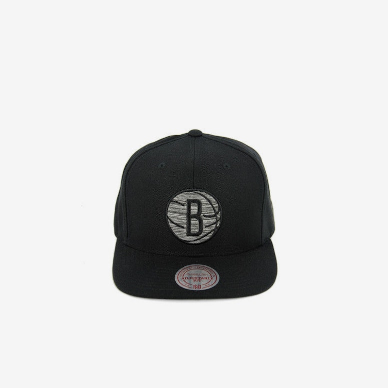 Nets Motion Snapback Black/black