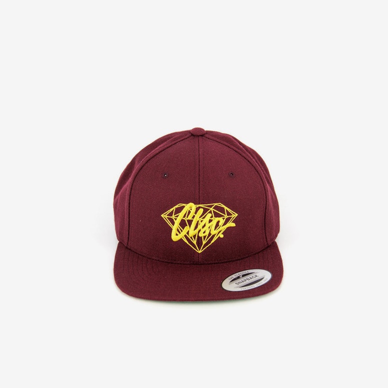 Adj Clsc Cap Burgundy