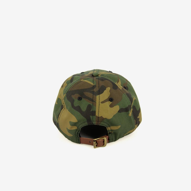 C Flag Precurv Leather Strapbk Camo