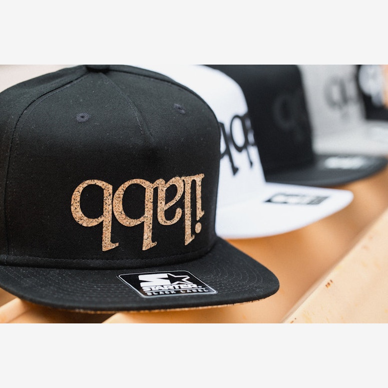 Capsize Snapback Black/cork