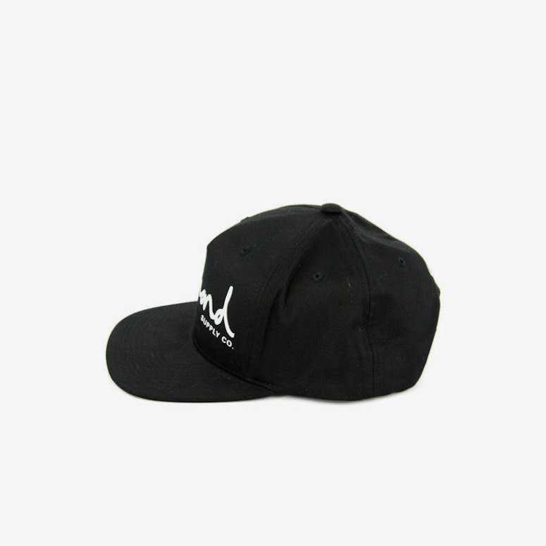 OG Script Logo Snapback Black