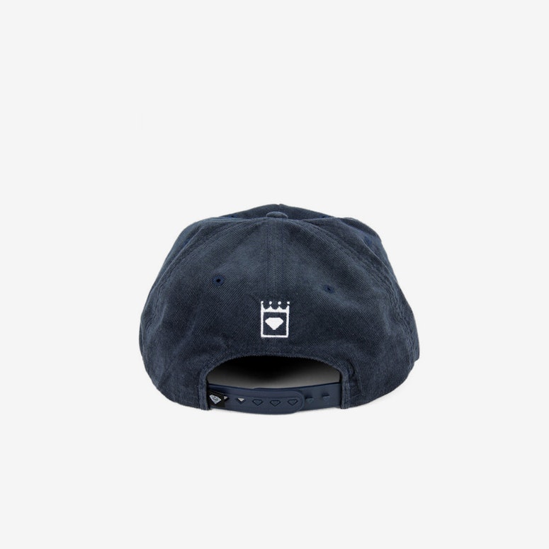 City Script Snapback Navy