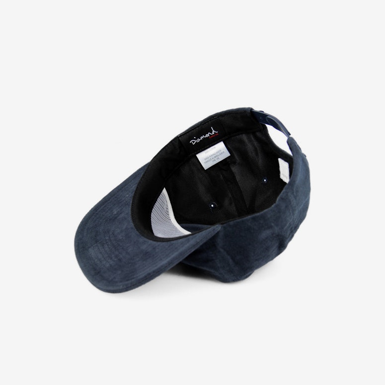 City Script Snapback Navy