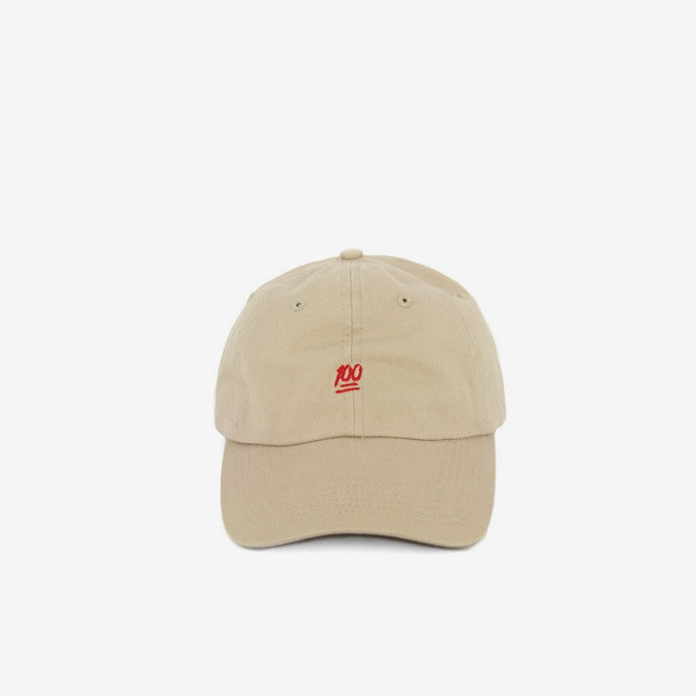 100 Curved Strapback Tan