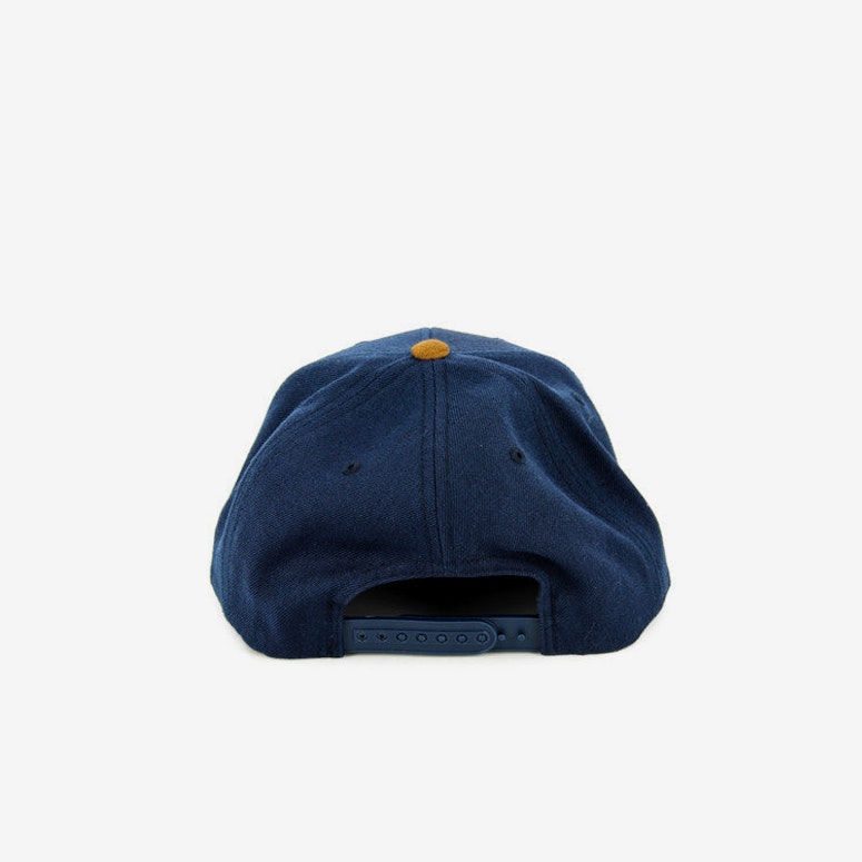 Wheeler Snap Back Navy/tan