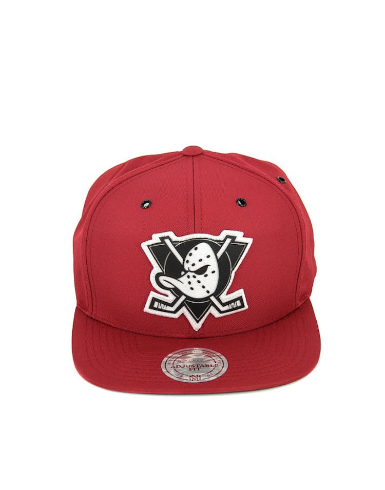 Ducks Board Snapback Burgundy