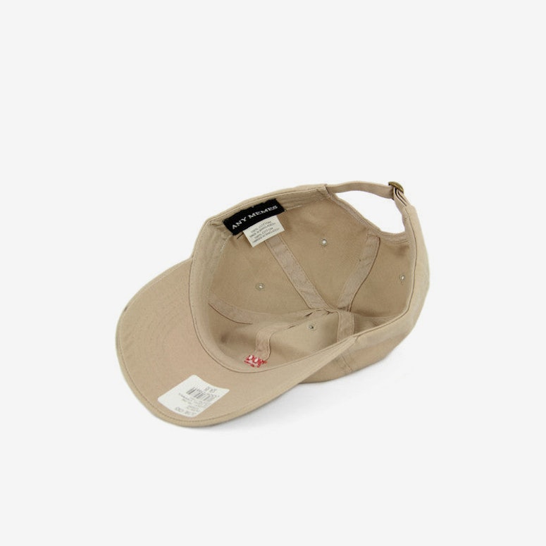 100 Curved Strapback Tan