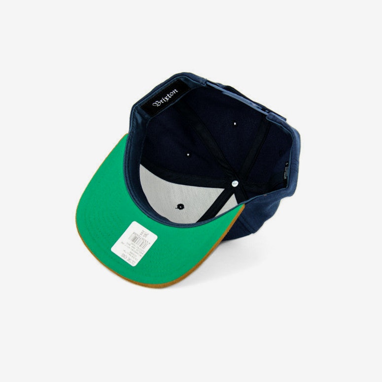 Wheeler Snap Back Navy/tan
