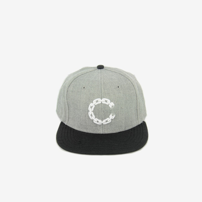 Chain C Snapback Grey/black