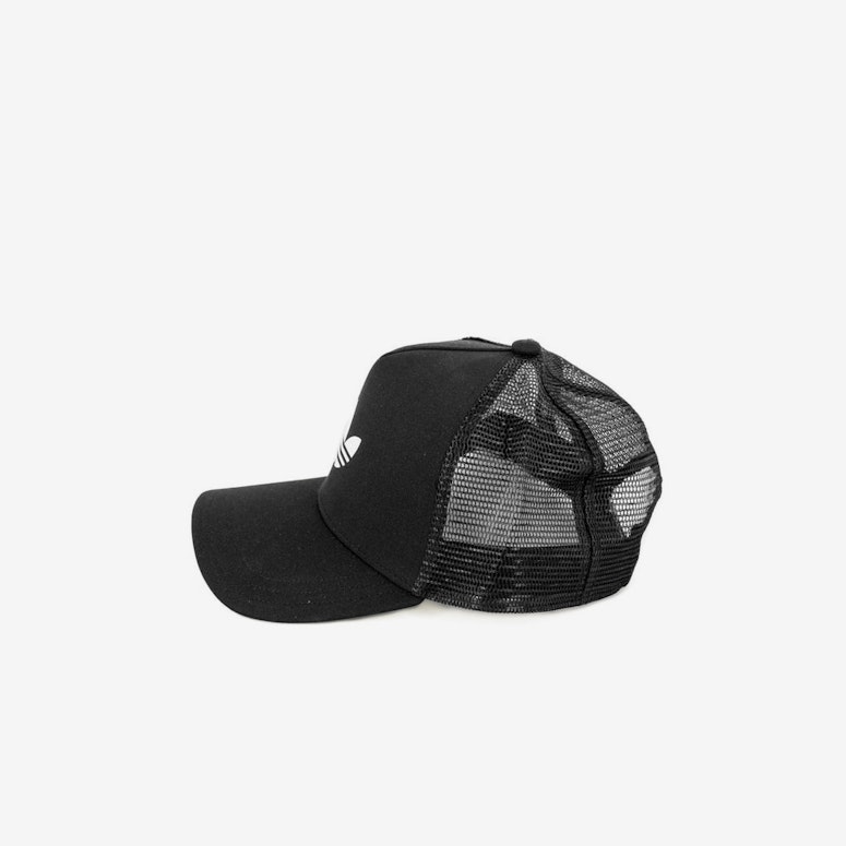 Women's Trefoil Trucker Black/white