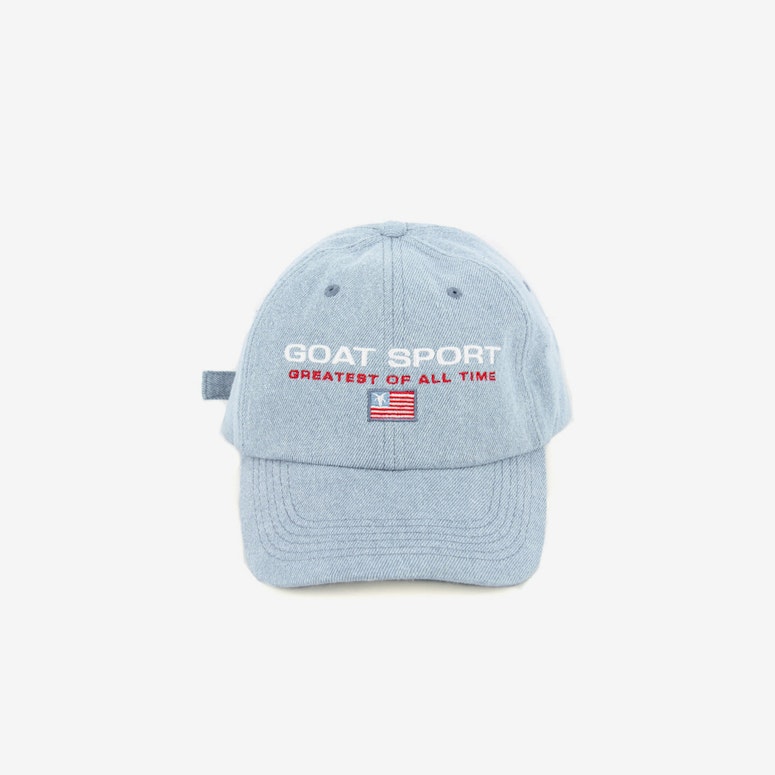 Goat Sport Precurve Strapbk Acidwash Denim
