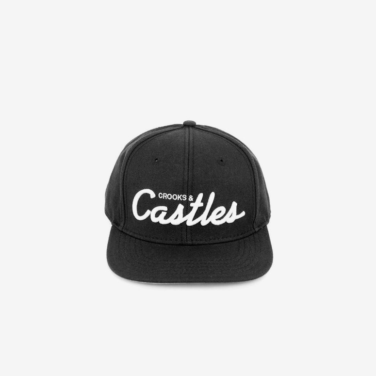 Crooks & Castles Team Castles Snapback Black