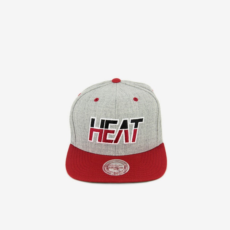 Heat Team Usa Snapback Heather Grey/bu
