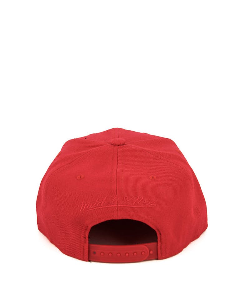 Bulls Lux Arch Snapback Red/gold