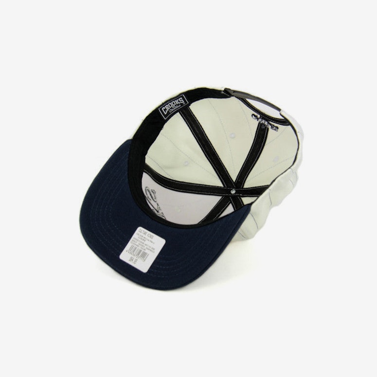 Serif Crooks Snapback White/navy