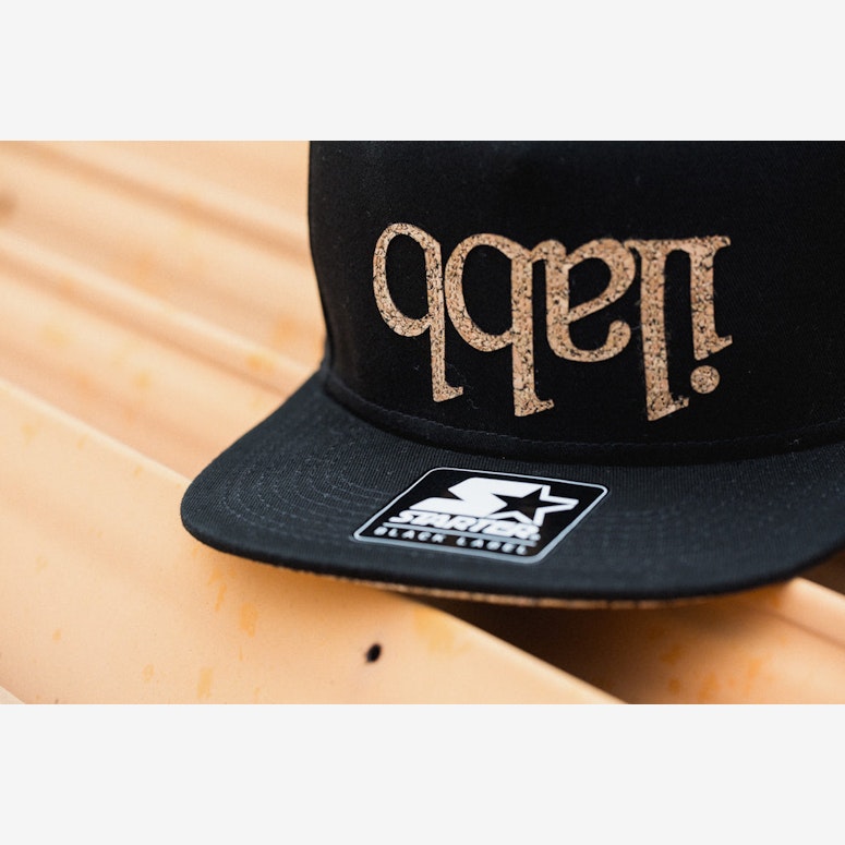 Capsize Snapback Black/cork