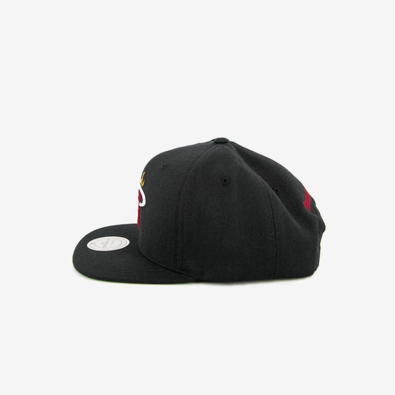 Miami Heat Snapback 4 Black