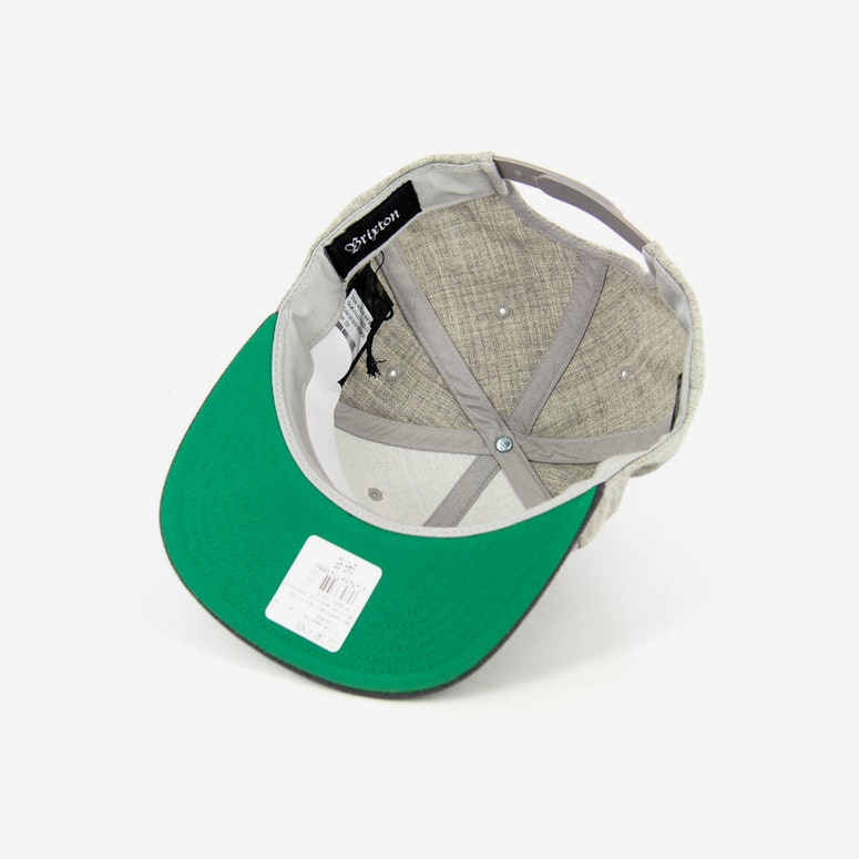 Brixton Wheeler Snapback Heather Grey/ch