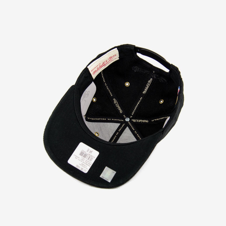 Nets Carat Snapback Black
