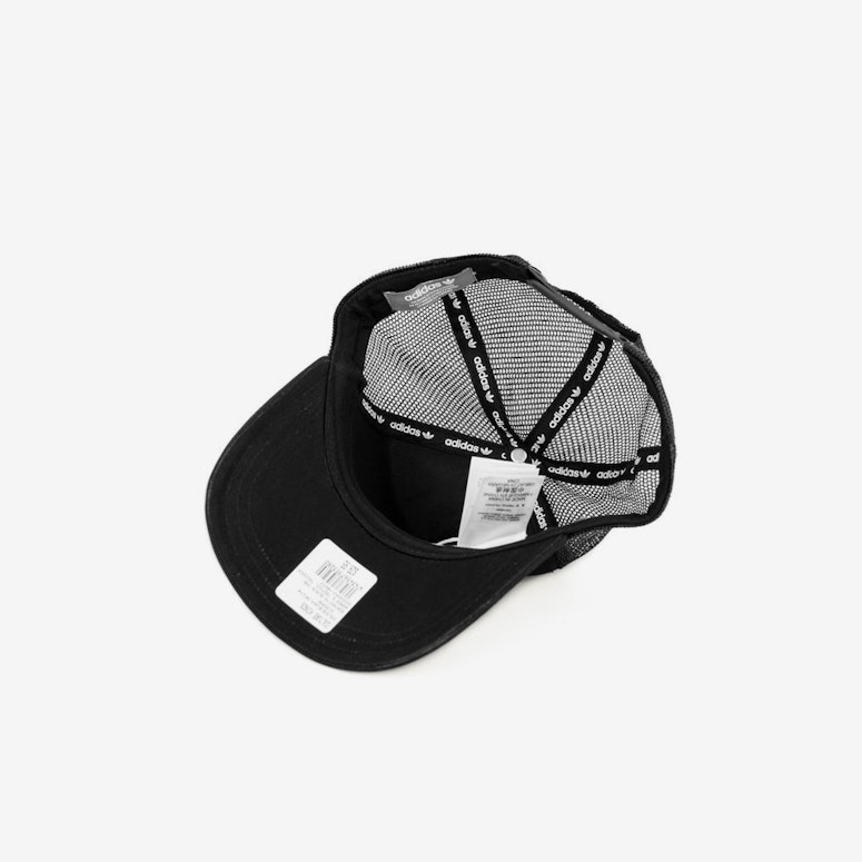 Women's Trefoil Trucker Black/white