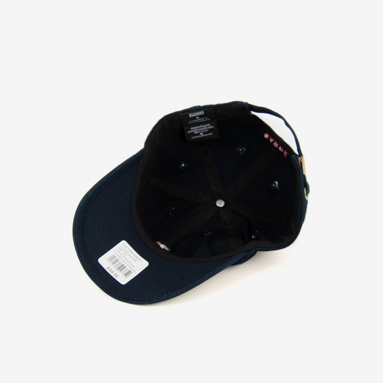 Flag Precurved Strapback Navy