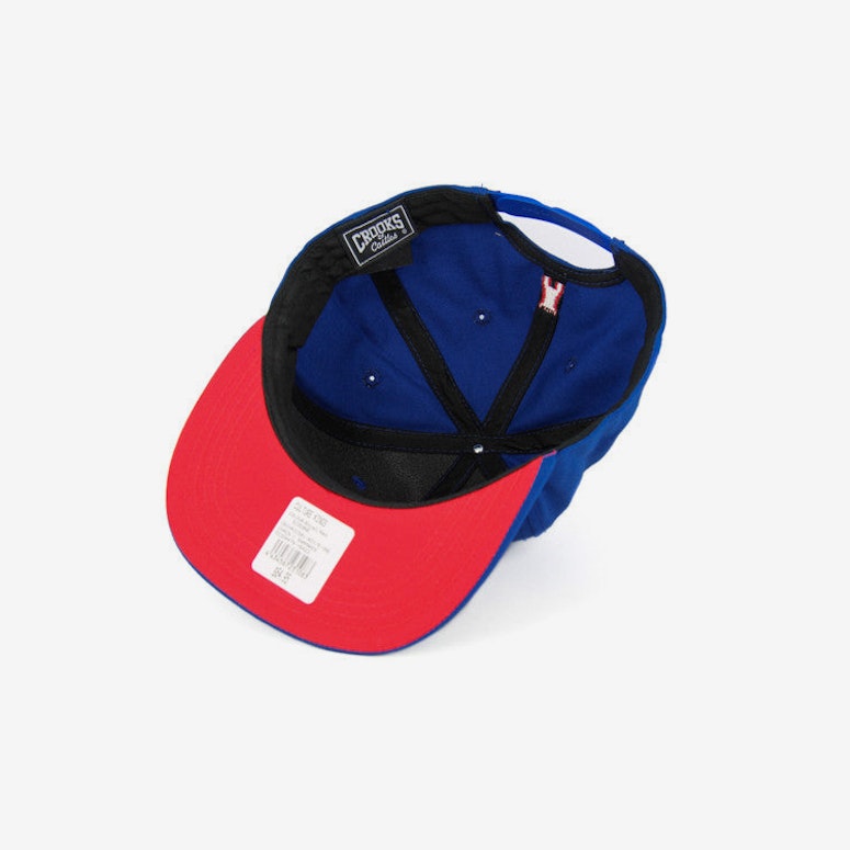 Chain C Snapback Royal/red