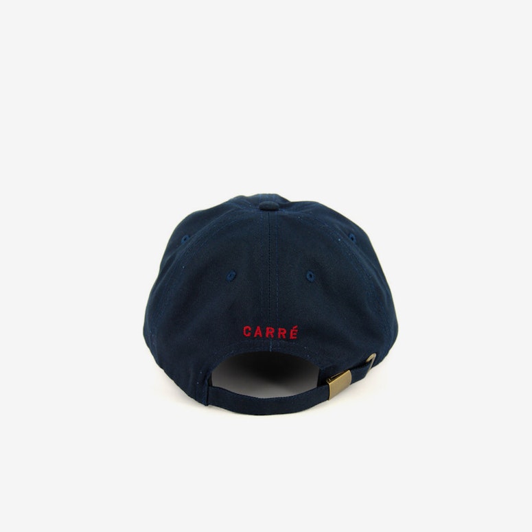 Flag Precurved Strapback Navy