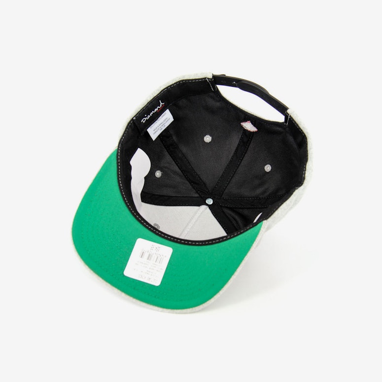 Arch Wool Snapback Heather Grey