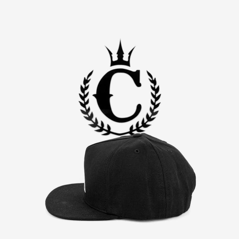 Dwr Triple Triangle Snapback Black