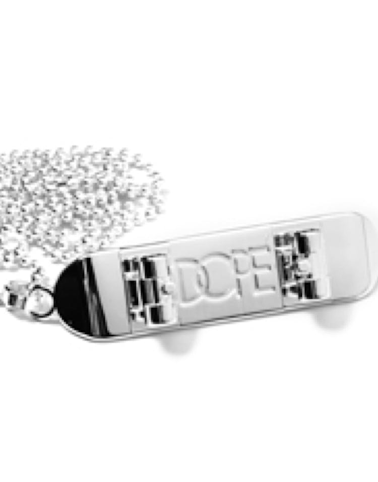 Dope Skateboard Chain Silver