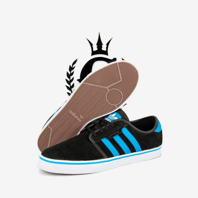 Seeley Boat Shoe 2 Black/blue