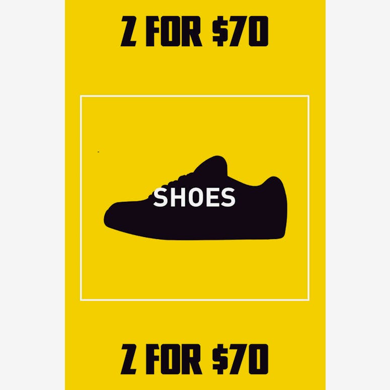 Mystery Shoes Black/red