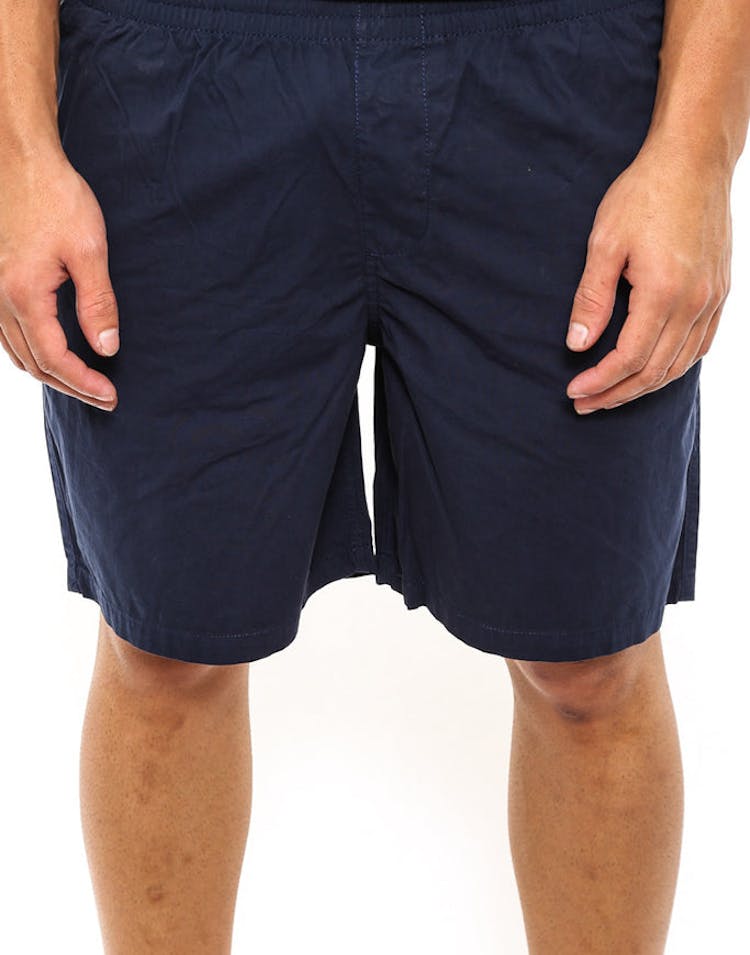 Basic Poplin Beach Short Navy