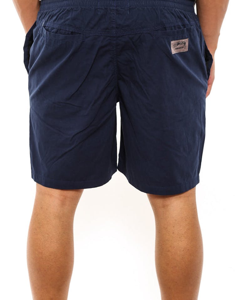 Basic Poplin Beach Short Navy