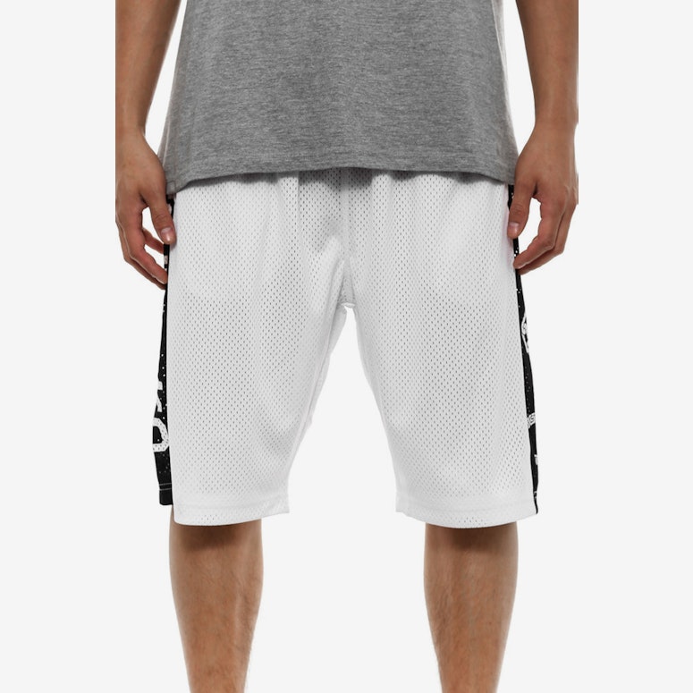 Collegiate Basketball Short White
