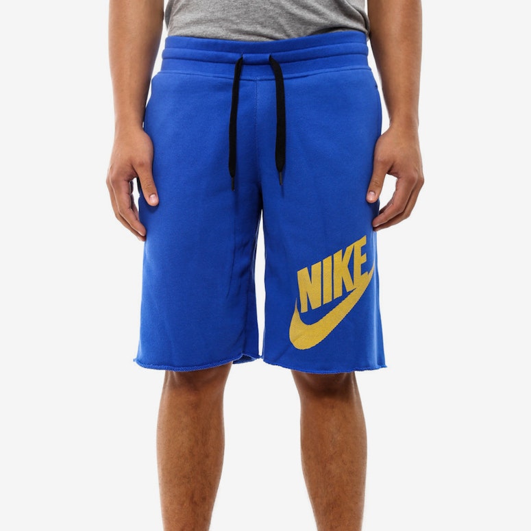 Aw77 FT Alumni Short 26 Royal/yellow