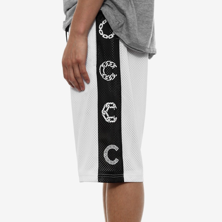 Collegiate Basketball Short White
