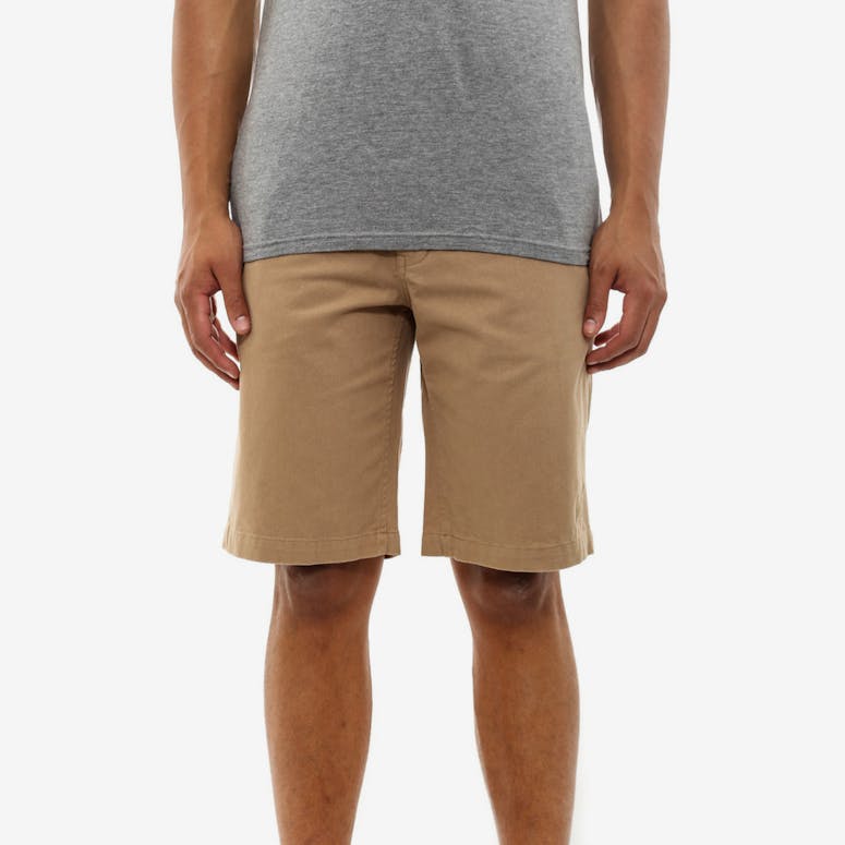 Twill Walk Short Khaki