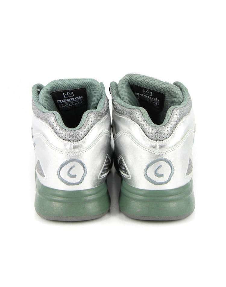 Pump Omni Basquiat Silver/green/bl