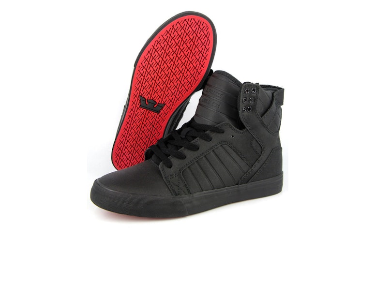 Supra Skytop Black/red