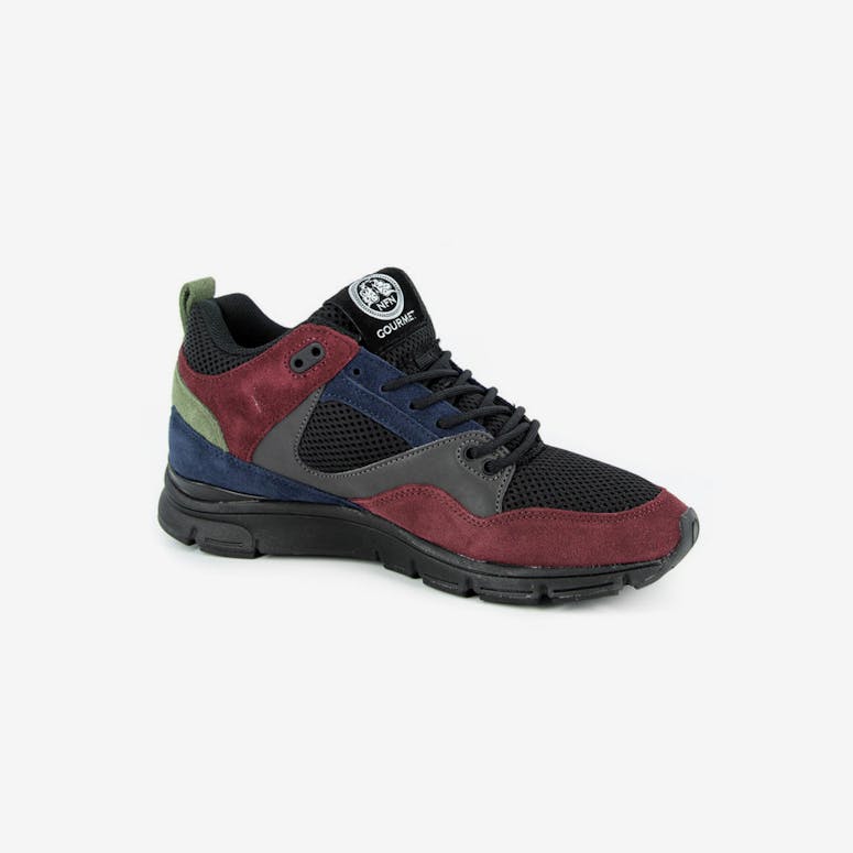 the 35 Lite BK Black/burgundy/