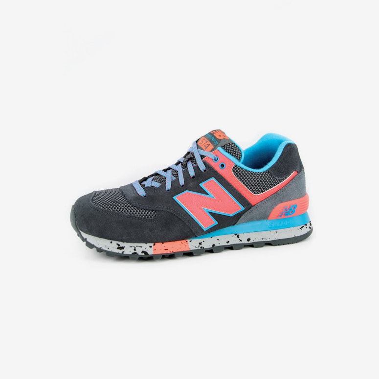90s Outdoor 574 Grey/coral/blue