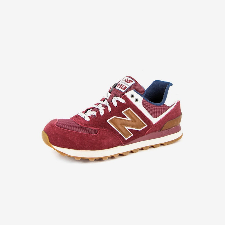 NB 574 Traditionals Burgundy
